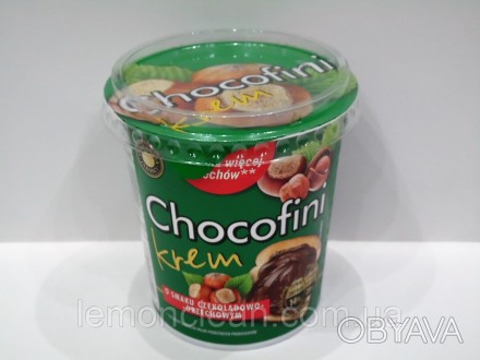 Шоколадно-горіховий крем-паста Chocofini – один з найкращих десертів, чудово доп. . фото 1