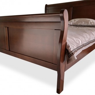 Пропонуємо класичне двоспальне ліжко Луї Філіпе з масиву дерева від українського. . фото 9
