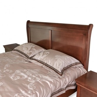 Пропонуємо класичне двоспальне ліжко Луї Філіпе з масиву дерева від українського. . фото 8