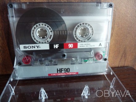Аудиокассета (компакт-кассета) SONY HF 90 оригинал Япония.
Кассета в отличном с. . фото 1