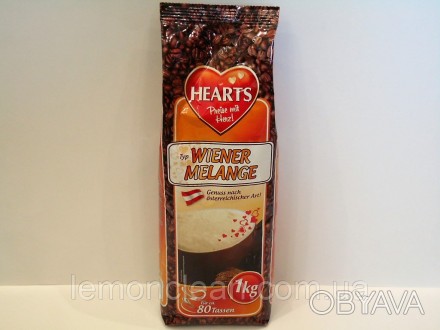 Смачний ароматний капучіно Hearts Wiener Melange зі смаком кави по-віденськи для. . фото 1