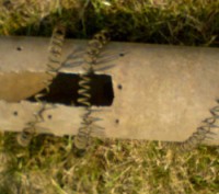 обогреватель, козел б/у, асбестовая труба сотка, на ней спираль диаметром 2мм. . фото 4