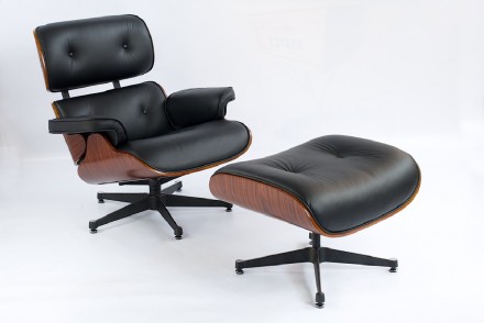 Дизайнерское кресло Релакс с оттоманкой реплика Eames lounge chair and ottoman
. . фото 10
