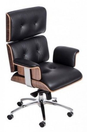 Дизайнерское кресло Релакс с оттоманкой реплика Eames lounge chair and ottoman
. . фото 5