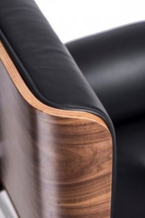 Дизайнерское кресло Релакс с оттоманкой реплика Eames lounge chair and ottoman
. . фото 6