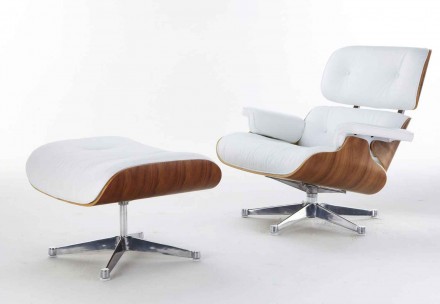Дизайнерское кресло Релакс с оттоманкой реплика Eames lounge chair and ottoman
. . фото 2