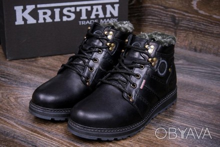 Мужские кожаные зимние ботинки Kristan City Traffic Black
 
 
Код / 704 кор
////. . фото 1
