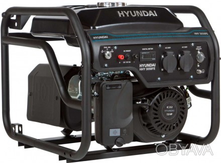 Генератор бензиновий HHY 3050FE від Hyundai є оновленою версією генератора HHY 3. . фото 1