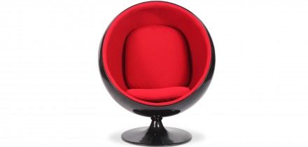 Кресло изготовлено из стеклопластика и обтянуто тканью. 
Купить кресло Ball Cha. . фото 5