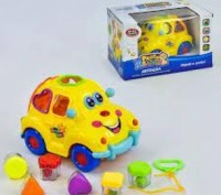 Машинка Автошка 9170 сортер, ездит, песенка на рус.языке, свет фар, в коробке. Харьков. фото 1