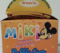 Редкая коллекционная пустая коробочка турецкой жевательной резинки "Miki", выпущ. . фото 3