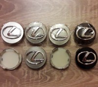 Колпачки (заглушки) для литого диска Lexus:
1. Внешний диаметр - 62 мм, посадоч. . фото 2