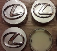 Колпачки (заглушки) для литого диска Lexus:
1. Внешний диаметр - 62 мм, посадоч. . фото 3