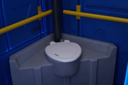Мобильная туалетная кабина, далее МТК, изготовлена из ударопрочного, пожаробезоп. . фото 4