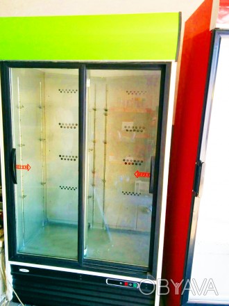Холодильный шкаф бу со стеклянной дверью - торговое холодильное оборудование бу,. . фото 1