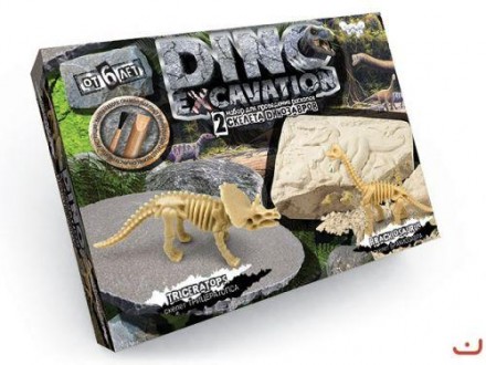 Детский набор для проведения раскопок динозавров "DINO EXCAVATION". Киев. фото 1 Детский набор для проведения раскопок динозавров "DINO EXCAVATION". Киев. фото 1