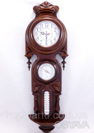 Часы настенные «Виконт» украинского производства изготовлены из натурального дер. . фото 1