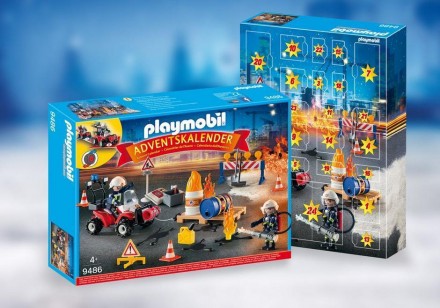 Плеймобіл PLAYMOBIL Advent Calendar Site Fire Rescue 9486 Пожарники адвент кален. Київ. фото 1 Плеймобіл PLAYMOBIL Advent Calendar Site Fire Rescue 9486 Пожарники адвент кален. Київ. фото 1