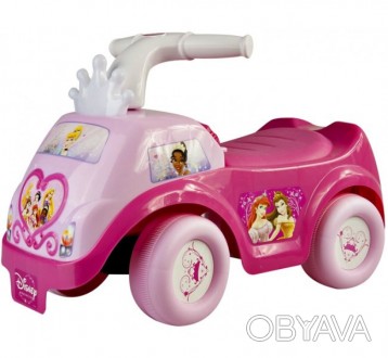 
Элегантный чудомобиль для маленьких принцесс с Т-образным рулем, выполненный в . . фото 1