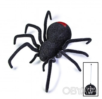 Паук Черная Вдова 28 см на р/у
В отличие от модели паука на радиоуправлении "Тар. . фото 1
