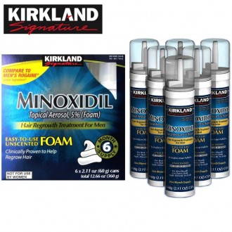 Kirkland Minoxidil Foam 5% 

Миноксидил 5% в форме пены один флакон

Kirklan. . фото 6