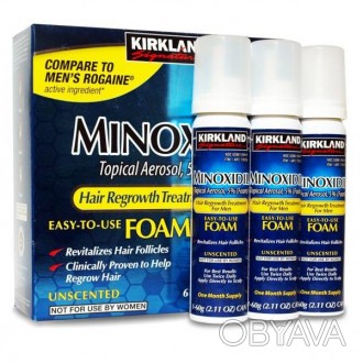 Kirkland Minoxidil Foam 5% 

Миноксидил 5% в форме пены один флакон

Kirklan. . фото 1