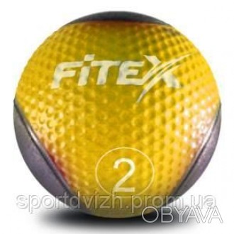 Медицинский мяч (2 кг) от Fitex – снаряд, который сделает тренировки в вашем клу. . фото 1
