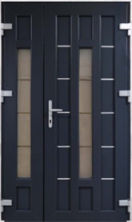 Вхідні двері металопластикові від українського виробника 
Конструкції з ПВХ про. . фото 6