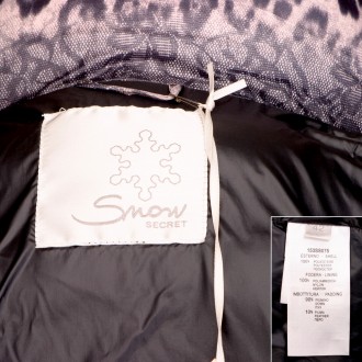 Женская куртка-пуховик Snow Secret Italy.
Цена снижена до 31-го декабря - 2500 . . фото 8