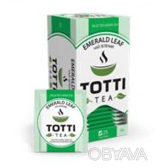 Чай зеленый TОТТІ TOTTI Emerald Leaf «Изумрудный Лист», 25 пакетиков
Отборный зе. . фото 1
