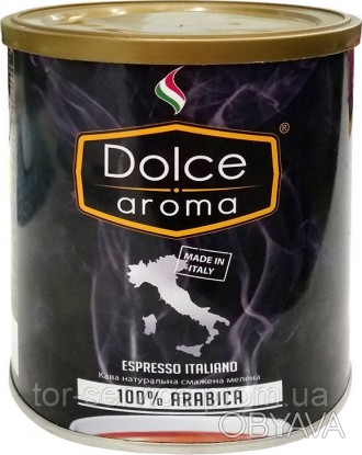 Кофе Dolce Aroma - смесь нескольких сортов высококачественной арабики. Напиток в. . фото 1