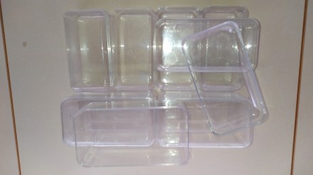 Универсальная пластиковая коробка - контейнер для кондитерских изделий.
Размер . . фото 3