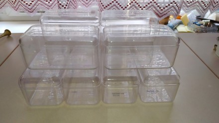 Универсальная пластиковая коробка - контейнер для кондитерских изделий.
Размер . . фото 2