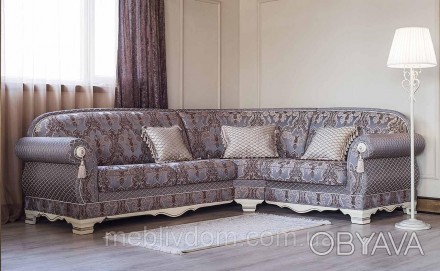 Угловой диван Мебус Шейх имеет пышные, изумительные формы, что придает ему уют и. . фото 1