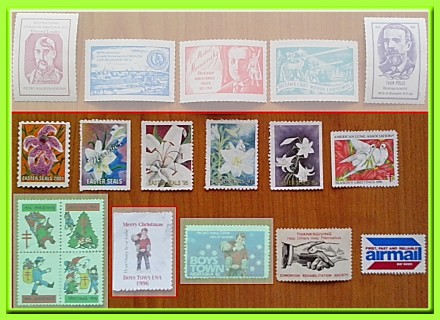 Предлагаю подборку непочтовых марок разных стран мира, в которой есть марки:

. . фото 8