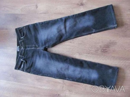Утеплені джинси чорного кольору, фірми XELON BLU. Довжина від поясу 102 см. обхв. . фото 1