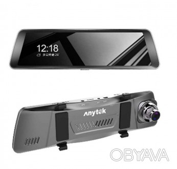 Anytek T90 9.88 в IPS сенсорный экран двойной объектив 1080P автомобиль DVR каме. . фото 1