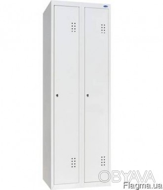 Одежный шкаф ШО-300/2 уп., предназначен для хранения сменной одежды в спортивных. . фото 1