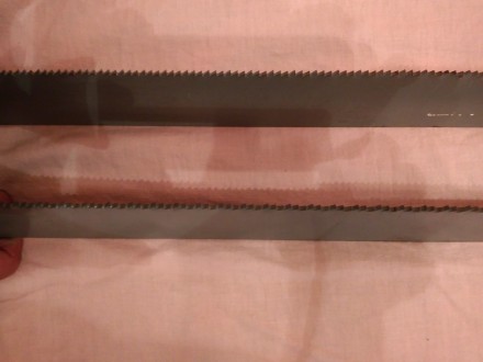 Продам новые  ножовочные полотна машинные.Размер 600х50х2.5Х4 мм .расстояние меж. . фото 4