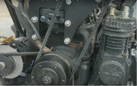 Кронштейн компрессора кондиционера трактора МТЗ с дв. Д243-245
Полный комплект . . фото 2