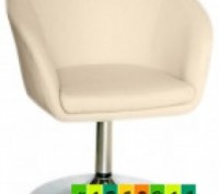 Кресло парикмахерское, искусственная кожа, регулируется с помощью гидравлическог. . фото 3