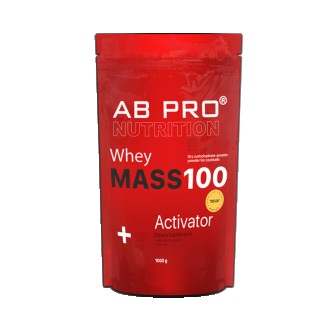 Гейнер AB PRO MASS 100 Whey Activator 1000 г Шоколад. Київ. фото 1 Гейнер AB PRO MASS 100 Whey Activator 1000 г Шоколад. Київ. фото 1