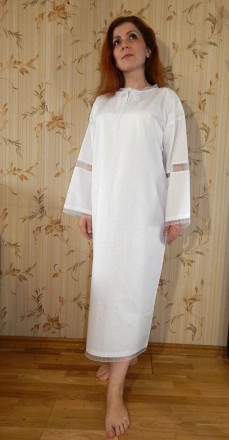 
Крестильное платье для взрослых "Mila" ("Мила"). Сукня для хрещення для доросли. . фото 2