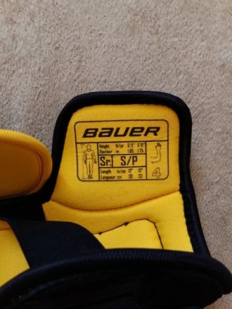 Хоккейные налокотники Bauer Supreme 170
Хороший уровень защиты.
Новые.
Размер. . фото 5
