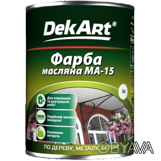 Краска для ульев, масляная MA-15 TM DekArt
Больше товаров на нашем сайте www.ule. . фото 1