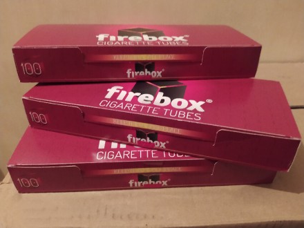 Гильзы сигаретные Firebox - качественные гильзы от ведущего европейского произво. . фото 2