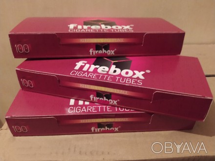Гильзы сигаретные Firebox - качественные гильзы от ведущего европейского произво. . фото 1