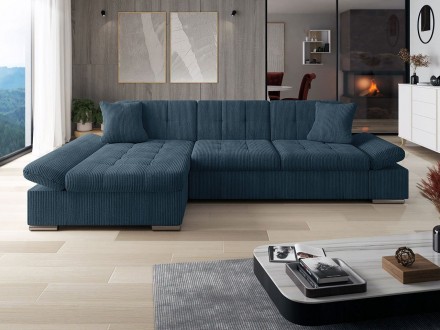 Угловой диван Laviva с ящиком для постельных принадлежностей предлагает комфорт,. . фото 5