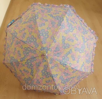 Жіночий парасольку тростину Star Rain з великим куполом "Грибок". Різні кольори . . фото 1