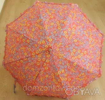 Жіночий парасольку тростину Star Rain з великим куполом "Грибок". Різні кольори . . фото 1